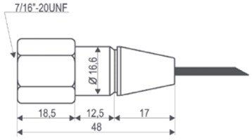 Датчик давления PPR-30 Dixell