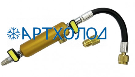 Инжектор масла и красителя Errecom RK1106 (1/4"SAE, 3/8"SAE, 60 мл) Инжектор масла и красителя Errecom RK1106 (1/4"SAE, 3/8"SAE, 60 мл)