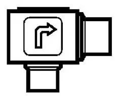 Корпус клапана угловой TE 12 / TE 20 067B4017 Danfoss Корпус клапана угловой TE 12 / TE 20 067B4017 Danfoss